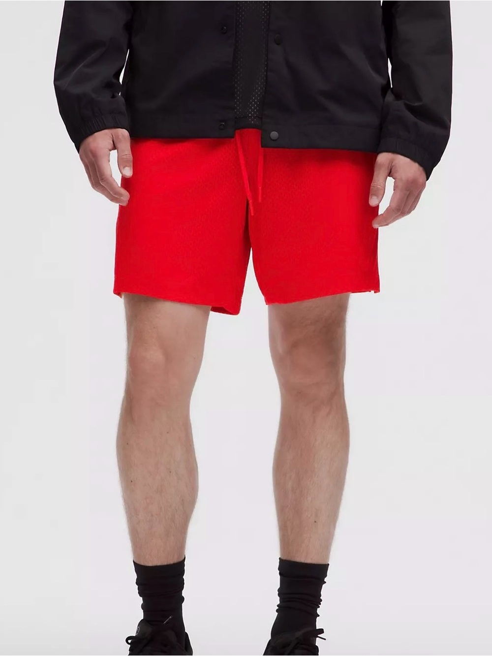 Lululemon Men’s Red Lined Athletic Shorts